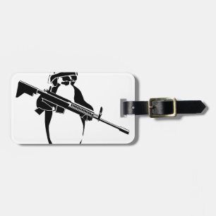 Penguin_DONE_For_Zazzle.png Luggage Tag