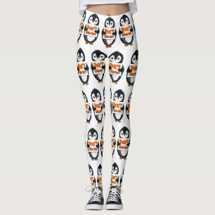 Penguin Don't Miss Out Throw Pillow Leggings