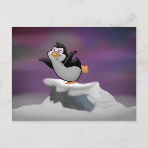 Penguin Dreaming Postcard