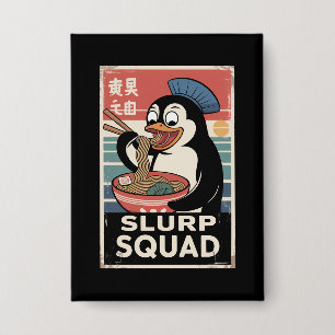 Penguin Eating Ramen Funny Slurp Squad