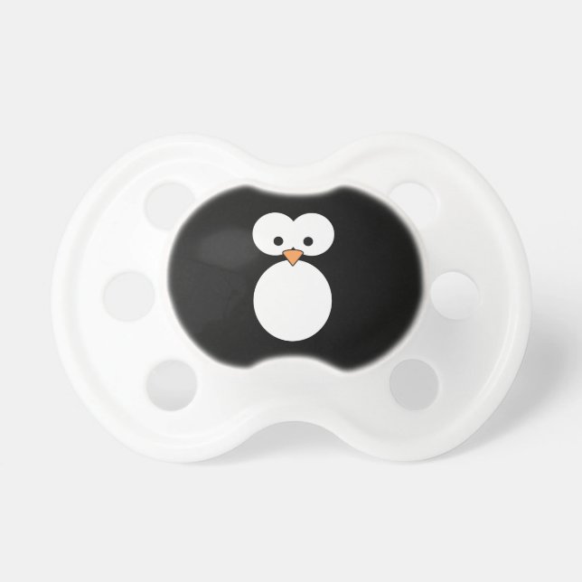 Penguin Eyes Pacifier (Front)