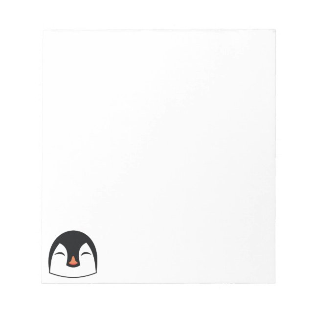 Penguin Face Notepad (Front)