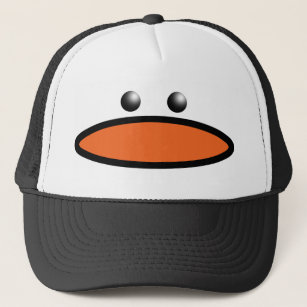 Penguin Face Trucker Hat