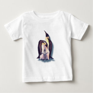 PENGUIN FAMILY by SHARON SHARPE Baby T-Shirt