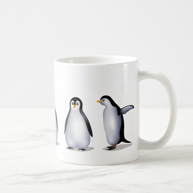 Penguin Family Coffee Mug (Right)