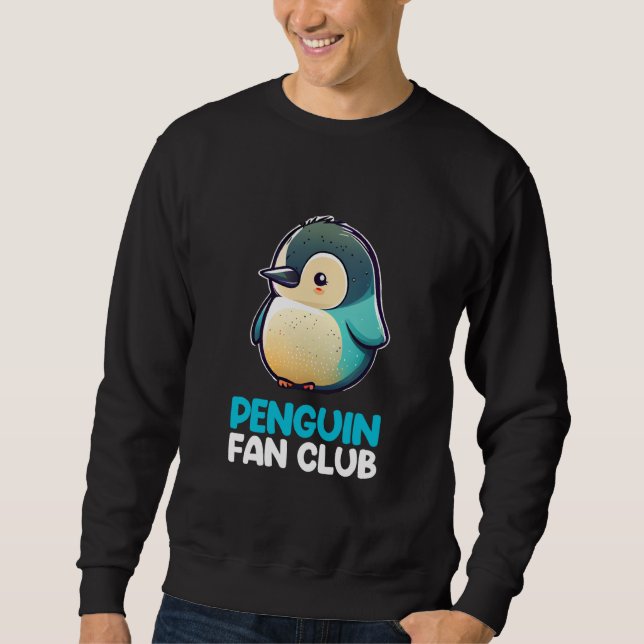Penguin Fan Club Penguin Kids Boys Girls  4 Sweatshirt (Front)