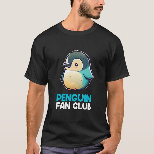 Penguin Fan Club Penguin Kids Boys Girls  4 T-Shirt (Front)