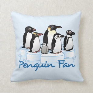 Penguin Fan Cushion