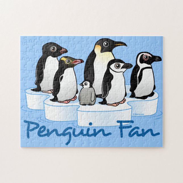 Penguin Fan Jigsaw Puzzle (Horizontal)