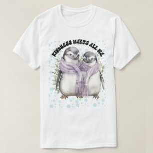 Penguin Father and Son Men's T-Shirt-"Kindness M T-Shirt