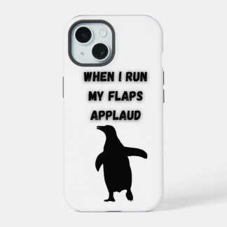 penguin flaps applaud inappropriate embarrassing iPhone 15 case