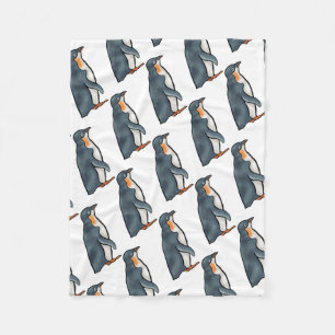 Penguin Fleece Blanket