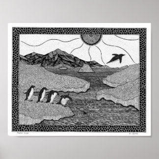 Penguin Flight Poster