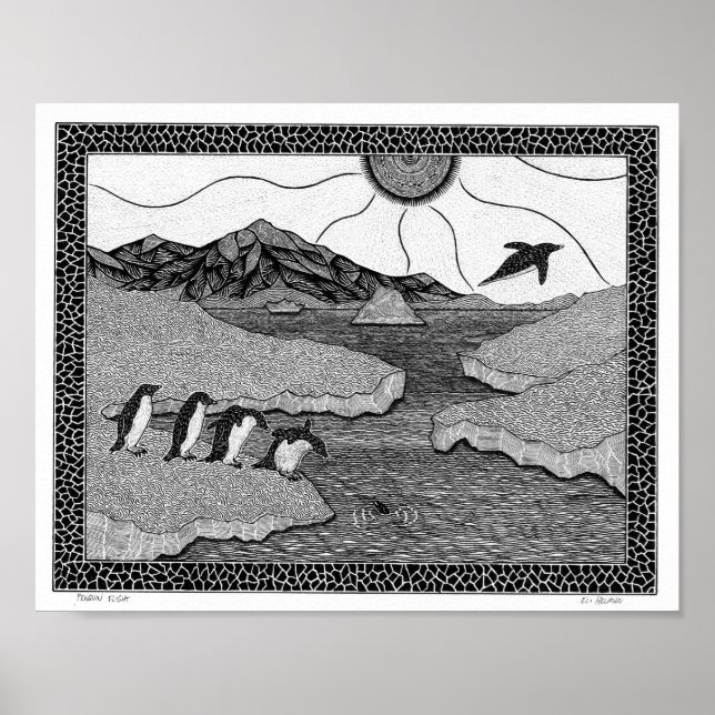 Penguin Flight Poster (Front)