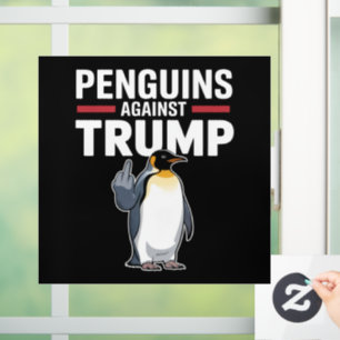 Penguin Flippers Up Resist Penguins Against Trump