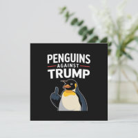 Penguin Flippers Up Resist Penguins Against Trump