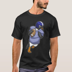 Penguin Football Sports T-Shirt