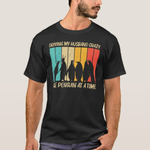   Penguin For Women Mum Penguins Bird   Animal Ret T-Shirt