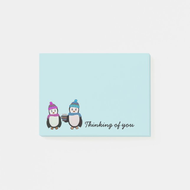 Penguin Friends Post-it Notes (Front)