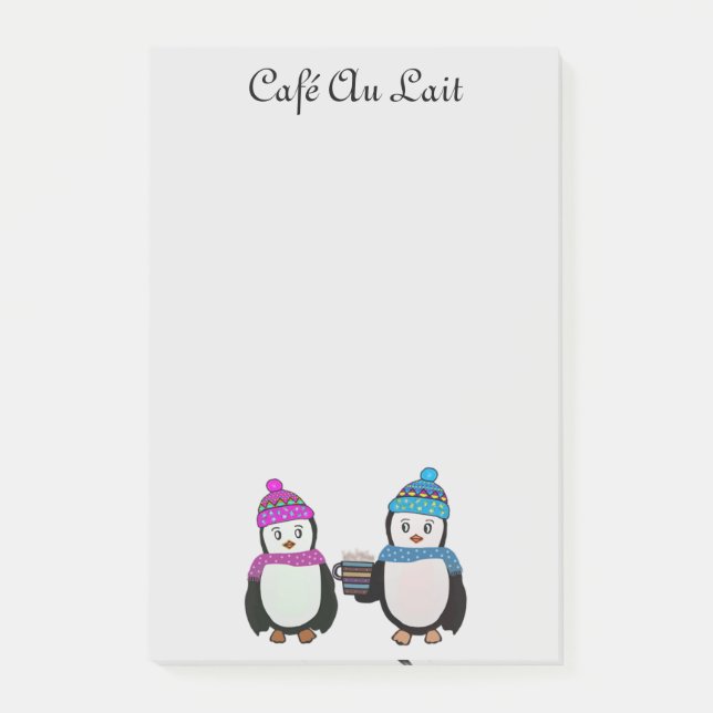 Penguin Friends Post-it® Notes (Front)