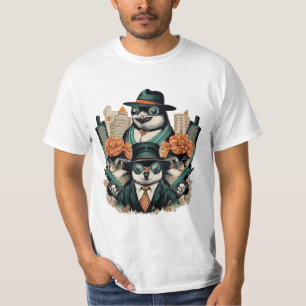 Penguin Gangsters T-Shirt