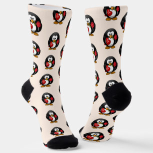 Penguin Gifts For Valentine's Day Socks
