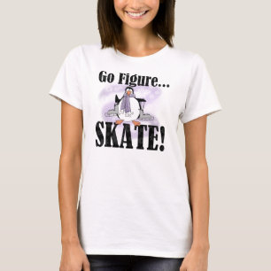 Penguin Go Figure Skate T-shirts and Gifts