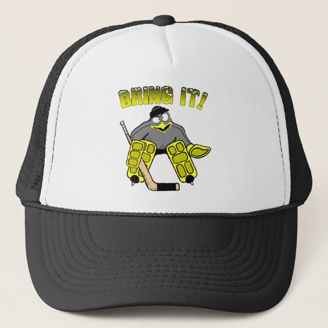 Penguin Goalie Hat (Front)