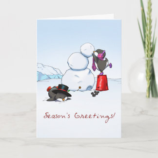 Penguin Greeting Card