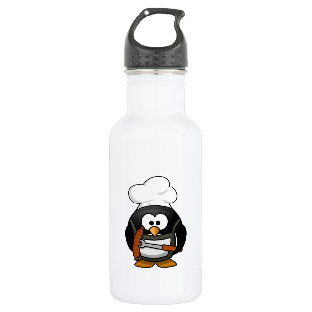 Penguin Grill 532 Ml Water Bottle (Front)
