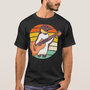 Penguin Guitar Player Guitarist T-Shirt