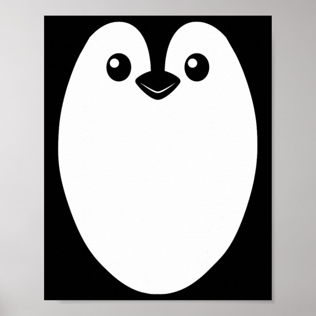 Penguin Halloween Costume For Men Women Kids Cool  Poster (Front)