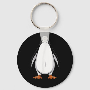 Penguin Halloween Outfit Funny Simple Kids Costume Key Ring