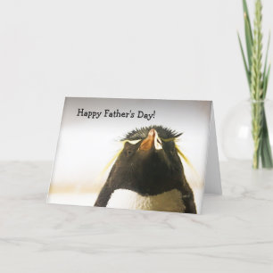 Penguin Happy Father's Day Card