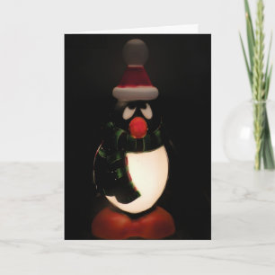 Penguin "Happy Holidays" Card
