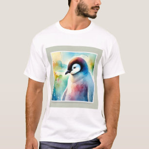 Penguin Harmony 051124AREF132 - Watercolor T-Shirt
