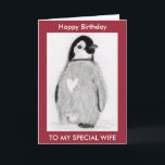 PENGUIN HEART BIRTHDAY FOR ANYONE! PERSONALISE CARD<br><div class="desc">I HAVE CREATED THIS LOVELY GREETINGS BIRTHDAY CARD WHICH WOULD BE SUITABLE FOR ANYONE.  ALL TEXT CAN BE PERSONALISED. MY UNIQUE ARTWORK ONLY AVAILABLE HERE.  PLEASE TAKE A LOOK AT MY MATCHING ITEMS.</div>
