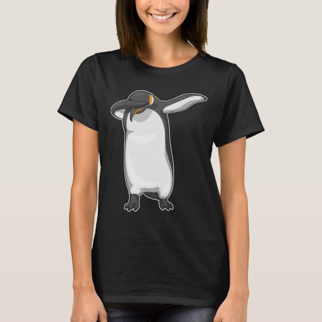 Penguin Hip Hop Dance T-Shirt (Front)