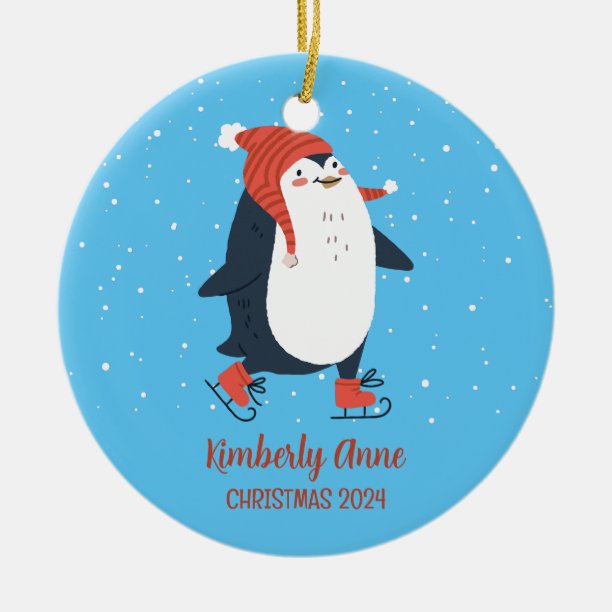 Ice Skating Christmas Décor | Zazzle AU