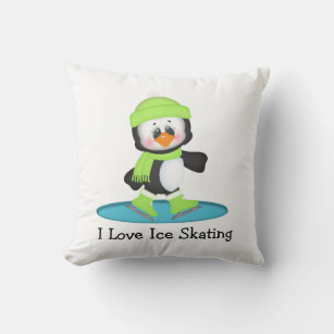 Penguin Ice Skating Cushion
