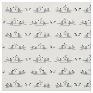 Penguin Iceberg Party Fabric (choose colour)