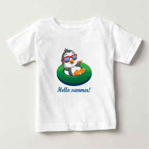 Penguin in Croatia Baby T-Shirt