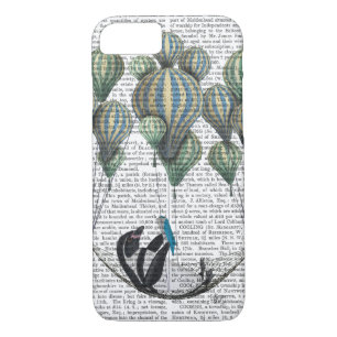 Penguin in Hammock Balloon iPhone 8/7 Case