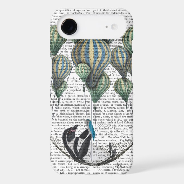 Penguin in Hammock Balloon Case-Mate iPhone Case (Back)