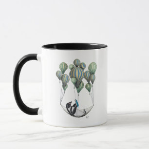 Penguin in Hammock Balloon Mug