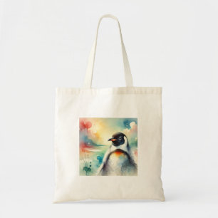 Penguin in Harmony with Nature 030924AREF121 - Wat Tote Bag