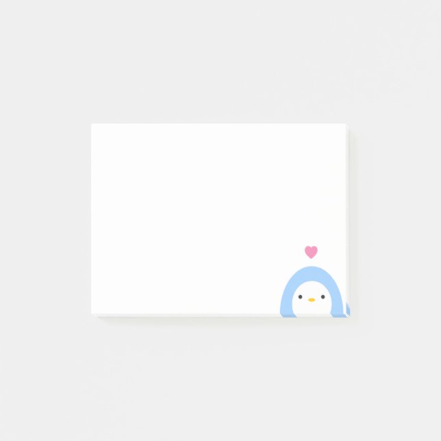 Penguin in Love Notes (Front)