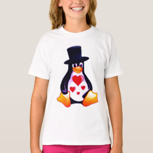 Penguin In Love T-Shirt