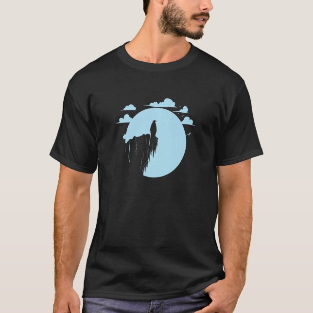 Penguin in Moonlight T-Shirt (Front)