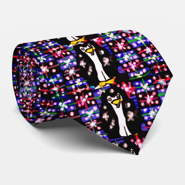 Penguin in style tie (Rolled)